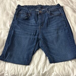 Aeropostale Women’s  Dark Blue Denim Shorts